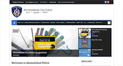 Desktop Screenshot of ahmedabadcitypolice.org