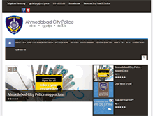 Tablet Screenshot of ahmedabadcitypolice.org